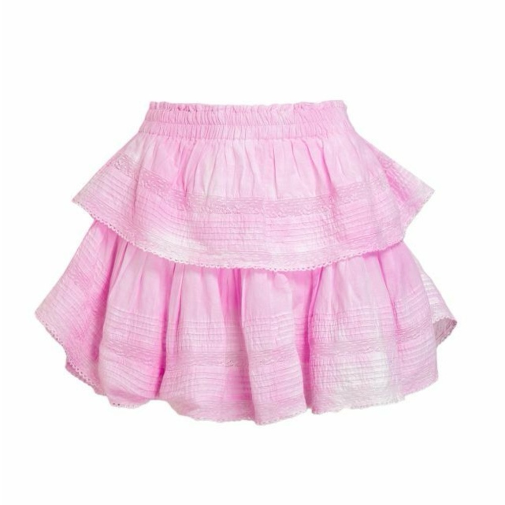 Loveshackfancy Ruffle Mini Skirt